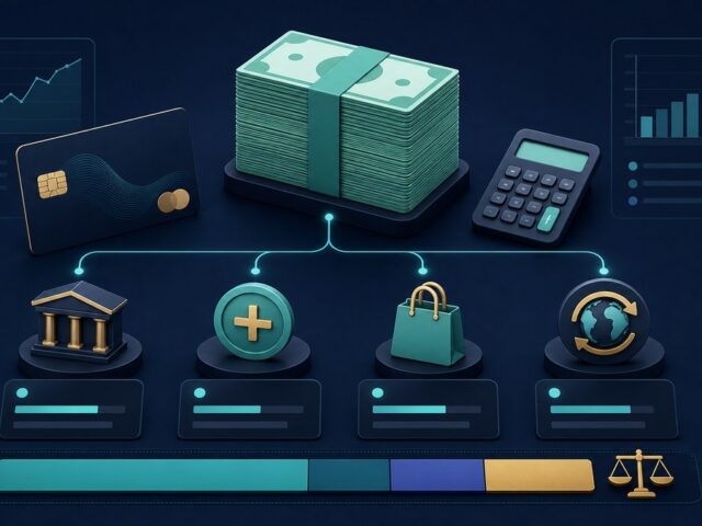 虚拟卡充值 100 美元的开卡费、充值费、交易费与汇损构成示意图